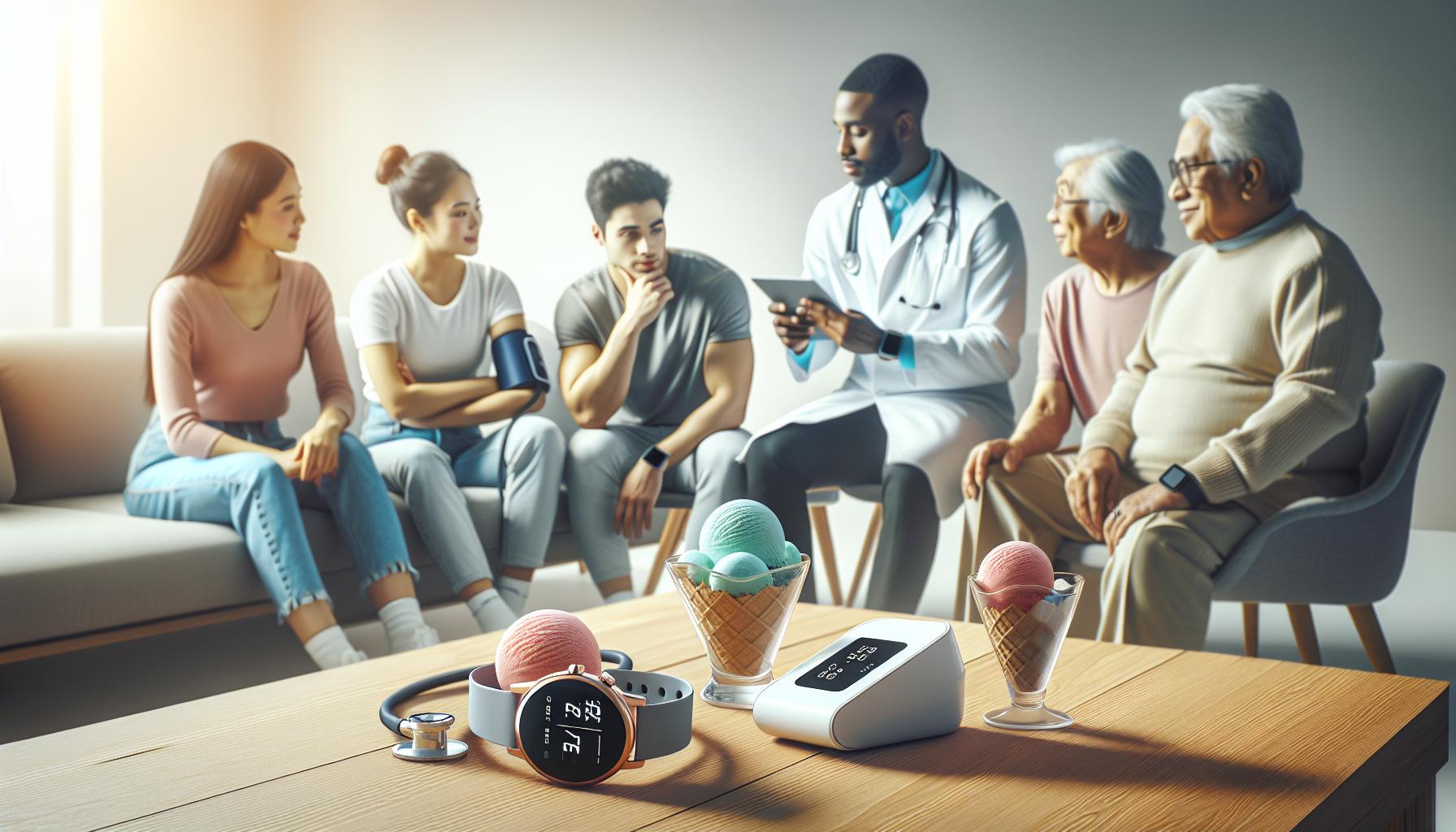 Can Ice Cream Consumption Trigger Hypertension?