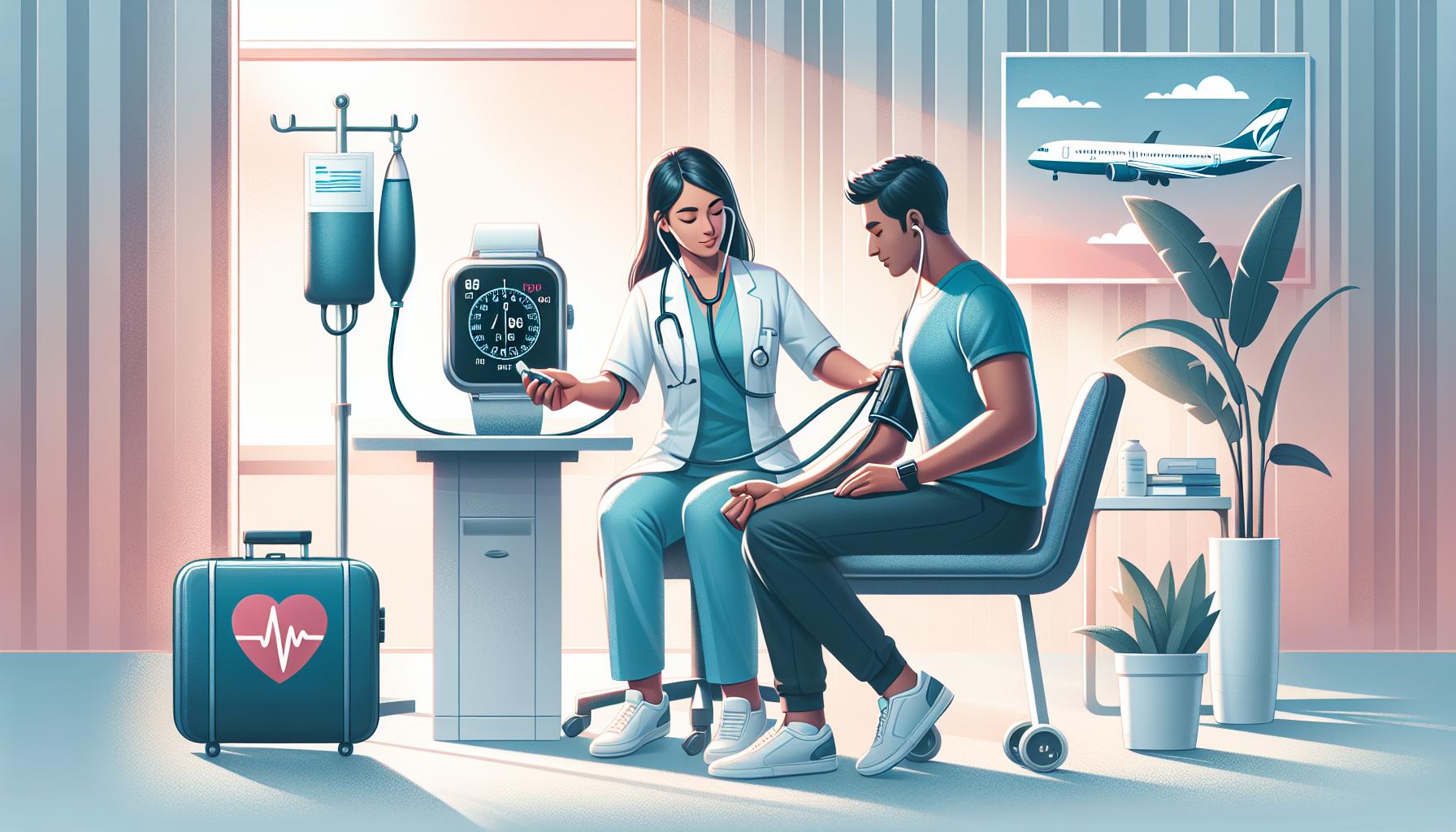 Is Flying Safe for People with High Blood Pressure?