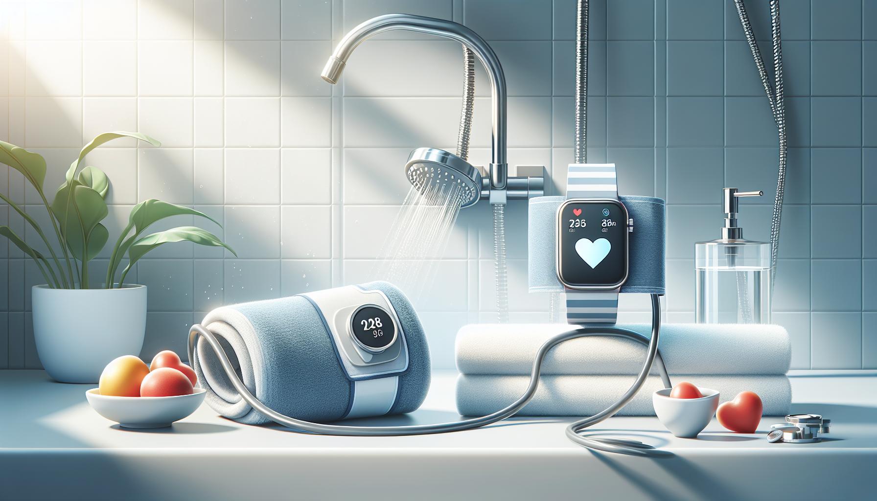 Mechanisms Behind Hot Showers and Blood Pressure