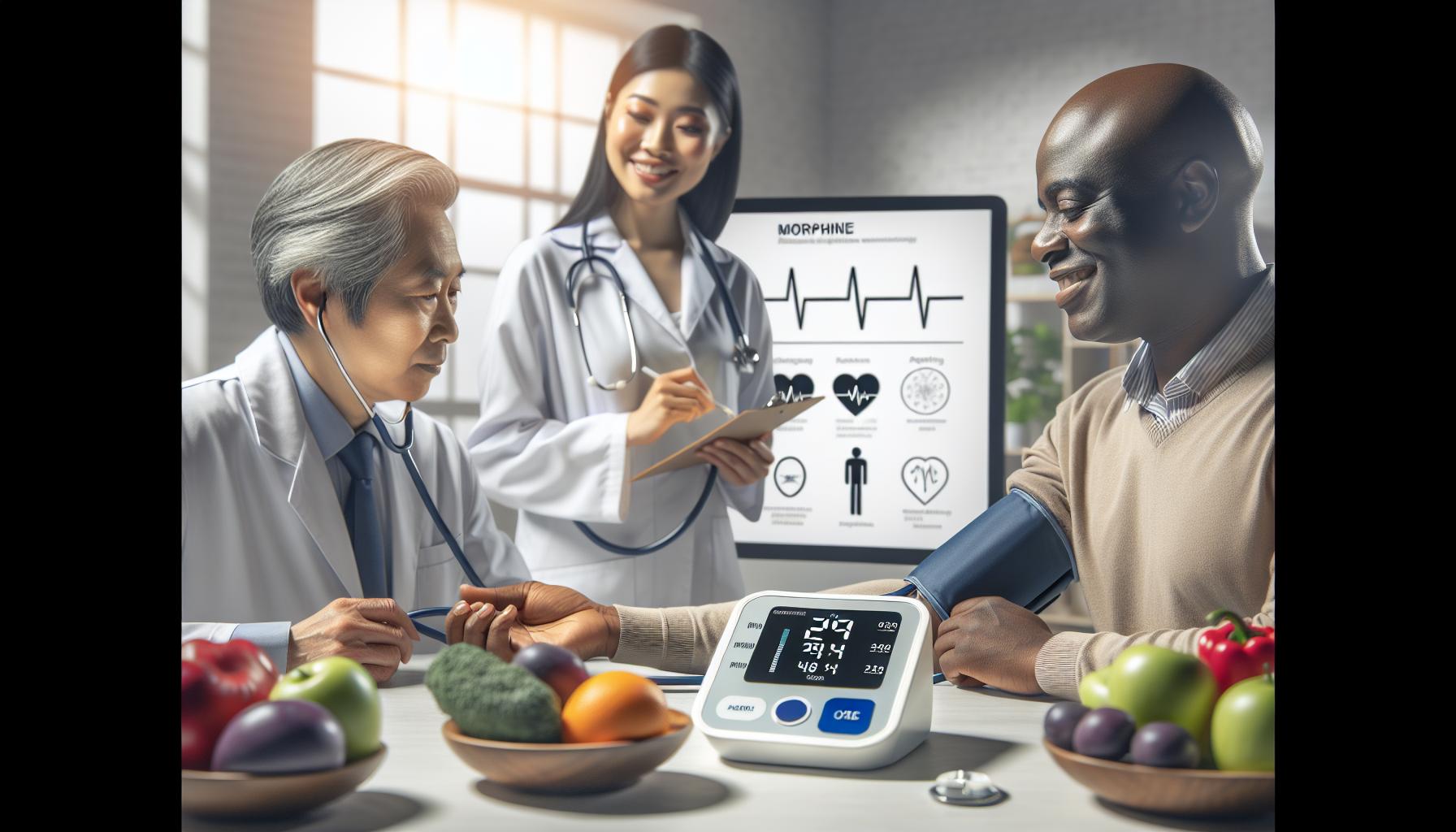 The Relationship Between Morphine and Blood Pressure Control
