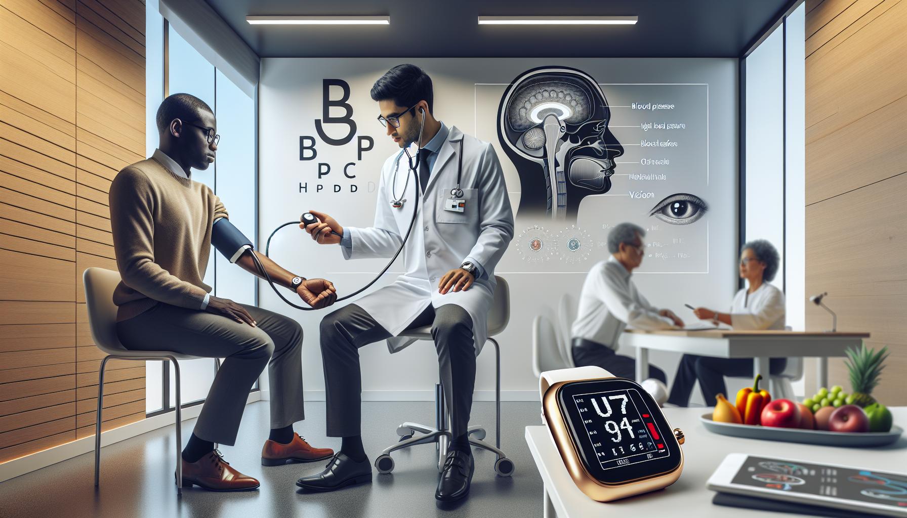 Symptoms of Vision Problems Due to Blood Pressure